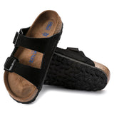 Birkenstock Arizona Soft Footbed Unisex Sandal Black Suede