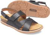 Comfortiva Gemata Wmns Adjustable Leather Sandal Black
