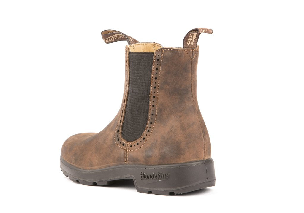 Dark outlet brown blundstones