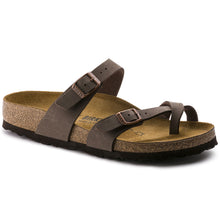 Load image into Gallery viewer, Birkenstock Wmns Mayari Vegan Birko-Flor Sandal Mocha
