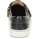 Born Paloma Women's Zip Tennis Shoe Black Leather