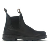 BLUNDSTONE MEN'S CLASSIC PULL ON CHELSEA BOOT BLACK OILED LEATHER
