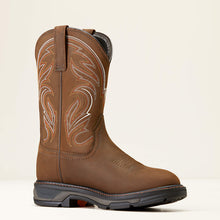 Load image into Gallery viewer, Ariat Mens Workhog XT Soft Toe Pull On Work Boot Distressed Brown
