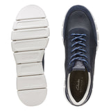 Clarks Mens Nature X One Walking Shoe Navy Combination