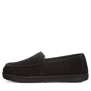 Bearpaw Mens Brian Sheepskin Slipper Black
