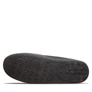Bearpaw Mens Brian Sheepskin Slipper Black