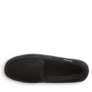 Bearpaw Mens Brian Sheepskin Slipper Black