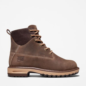Timberland Womens Hightower 6" Alloy Toe Work Boot Turkish Coffee