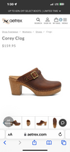 Load image into Gallery viewer, Aetrex Corey Womens Clog Brown
