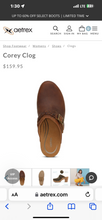 Load image into Gallery viewer, Aetrex Corey Womens Clog Brown
