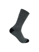 Load image into Gallery viewer, Redback Men’s Bamboo Crew Sock Charcoal Grey
