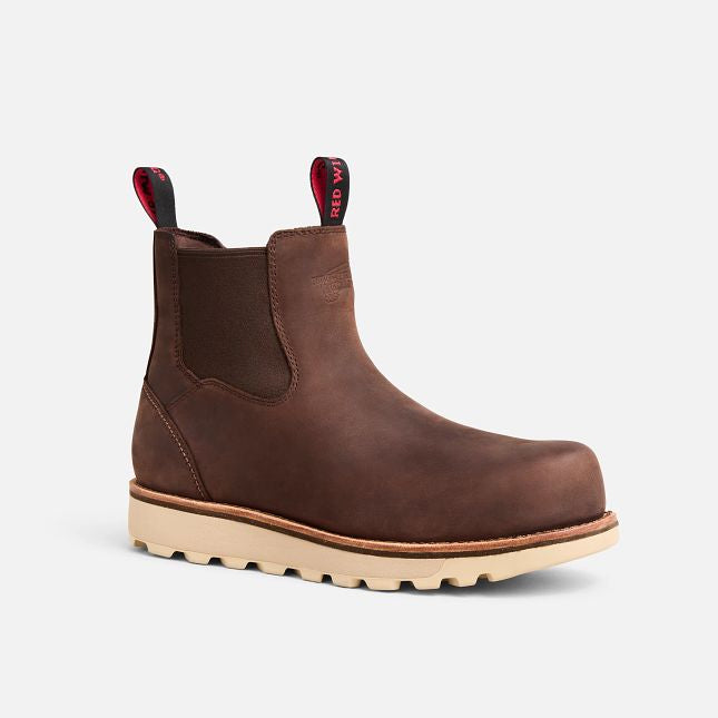 TRACTION TRED LITE MEN'S 5-INCH SAFETY TOE CHELSEA