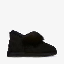 Load image into Gallery viewer, Emu Australia Womens  Mintaro Platform Sheepskin Slipper Black
