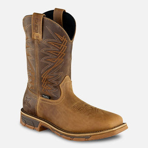 Red Wing Irish Setter Men's Marshall Waterproof Leather Soft Toe Pull-On Boot