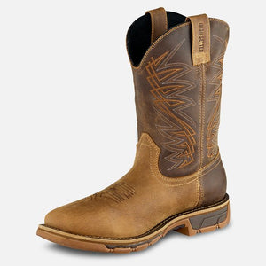 Red Wing Irish Setter Men's Marshall Waterproof Leather Soft Toe Pull-On Boot