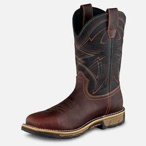 Red Wing Irish Setter Men's Marshall Waterproof Leather Safety Toe Pull-On Boot