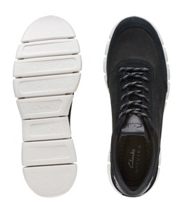 Clarks Mens Nature X One Walking Shoe Black Combination