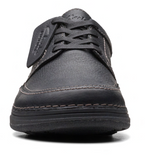 Clarks Mens Nature 5 Low Top Casual Shoe Black Oiled Leather