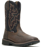 Wolverine Mns  Rancher Waterproof Steel-Toe Wellington Brown