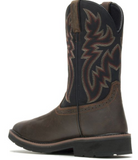 Wolverine Mns  Rancher Waterproof Steel-Toe Wellington Brown