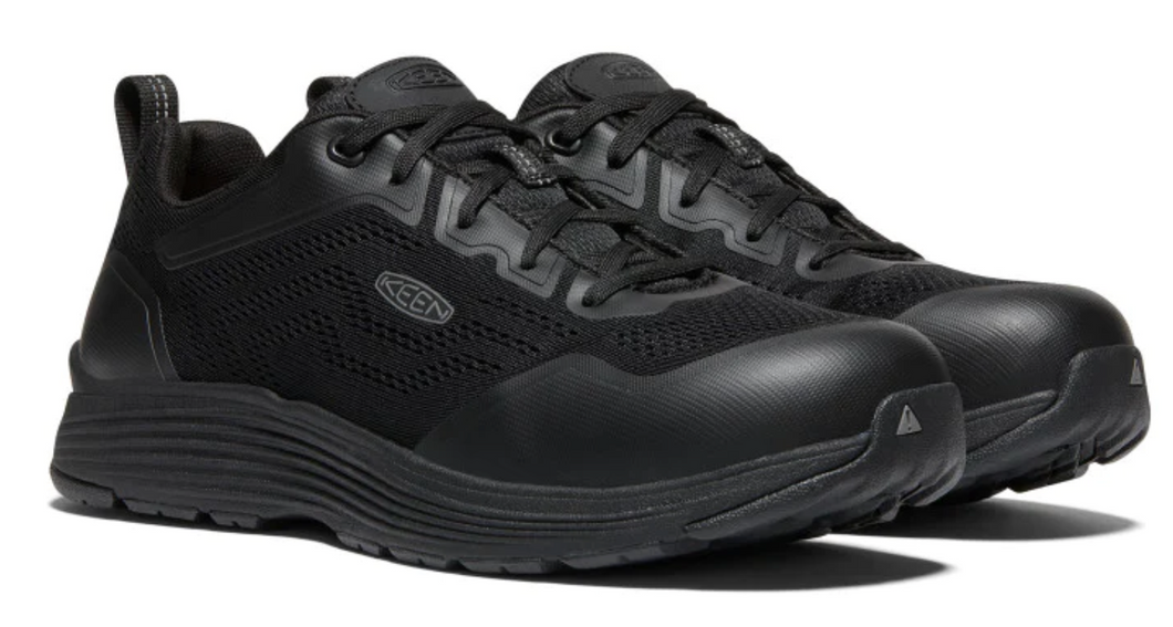 Keen Utility Mens Sparta Ii Safety Toe Work Shoe Black