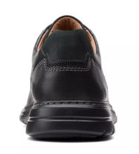 Load image into Gallery viewer, Clarks Mens Unbrawley Pace Casual Dress Shoe Black Leather
