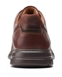 Clarks Men's Unbrawley Pace Casual Dress Shoe Mahogany Leather