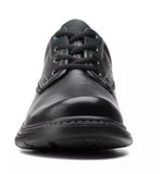 Clarks Men's Unbrawley Pace Casual Dress Shoe Black Leather