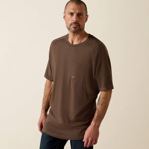 Ariat MensRebar Cotton Strong T-Shirt Moss