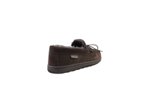 Load image into Gallery viewer, Superlamb Mens Moccasin Deluxe Sheepskin Slipper Chocolate
