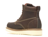 Wolverine Mns Loader 6 Inch Soft Toe Wedge Boot Brown