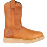 GEORGIA BOOTS MENS 10 WEDGE  WORK BOOT