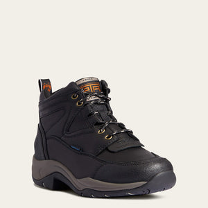 Ariat Womens Terrain Waterproof  Outdoor Casual Work Boot Black