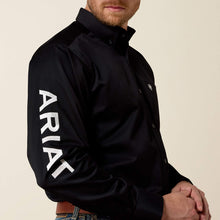 Load image into Gallery viewer, Ariat Mens Solid Twill Team Logo  Long Sleeve  Button Down Dress Shirt
