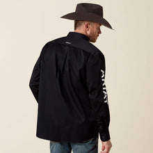 Load image into Gallery viewer, Ariat Mens Solid Twill Team Logo  Long Sleeve  Button Down Dress Shirt
