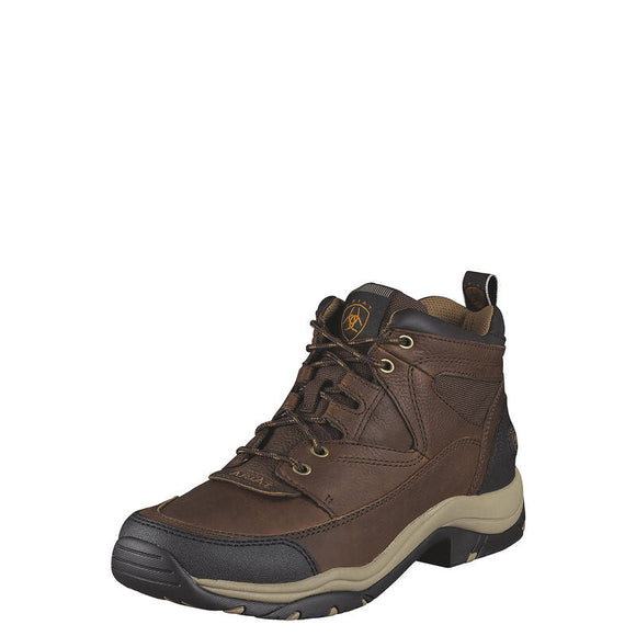 ARIAT MEN'S TERRAIN OUTDOOR CASUAL BOOT BROWN OILY