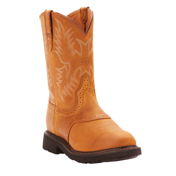 ARIAT MNS SIERRA SADDLE  PULL ON SOFT TOE WORK BOOT