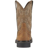 ARIAT MNS SIERRA WIDE PULL ON SOFT TOE SQUARE TOE WORK BOOT