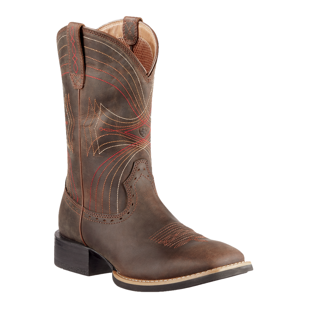 Ariat Mens Sport Wide Square Toe Western Work Boot