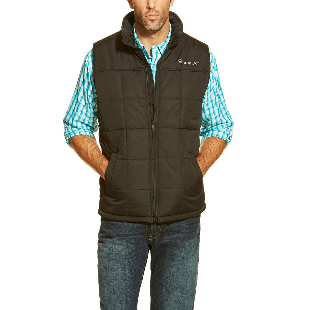 Ariat Mens Insulated Crius Vest Black