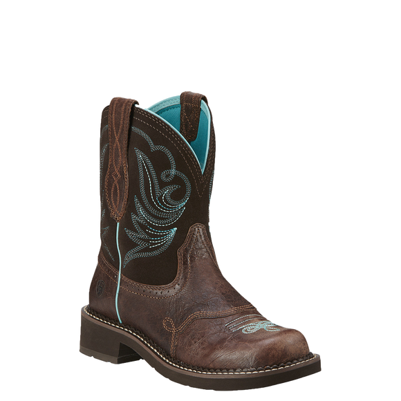 ARIAT WOMEN'S FATBABY WESTERN BOOT CHOCOLATE