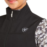 ARIAT WOMEN'S NEW TEAM SOFTSHELL VEST BLACK