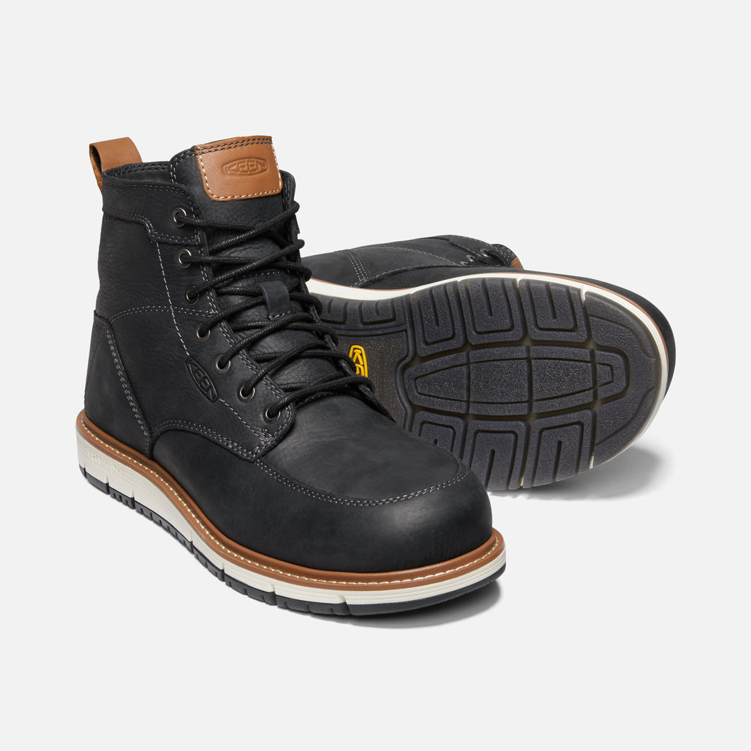 Keen Menâ San Jose 6 Inch Aluminum Safety Toe Work Boot