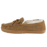 BEARPAW MEN'S MOC II SUEDE SLIPPER HICKORY