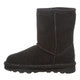 Bearpaw Kids Elle Short Suede Boot Black