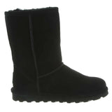 BEARPAW WOMEN'S ELLE SHORT SUEDE BLACK BOOT