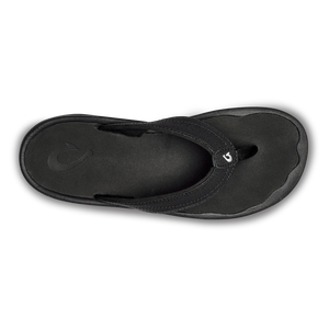 Olukai Wmns Ohana Everyday Classic Leather Waterproof Sandal Black