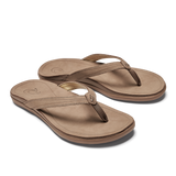 Olukai 20442-3434 Women's Leather Sandal Tan