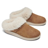 OLUKAI WOMENS KU'I SLIPPER TAN/BONE