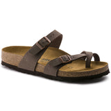 BIRKENSTOCK WMNS MAYARI VEGAN BIRKO-FLOR SANDAL MOCHA